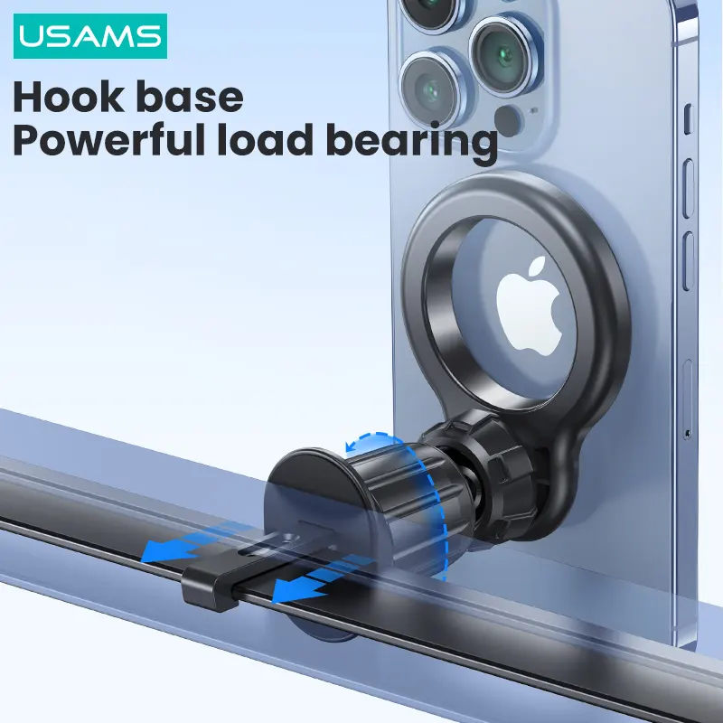 efillooc USAMS ZJ075 Magnetic Car Holder Air Vent (4) efillooc USAMS ZJ075 Magnetic Car Holder Air Vent (3)