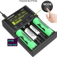 efillooc liitokala lii-m4s smart charger 18650 AA 21700a