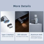 essager usb c magnetic adapter pD 100W