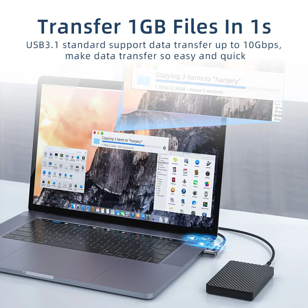 essager usb c magnetic adapter pD 100W