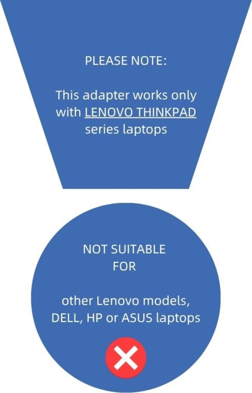 efillooc lenovo thinkpad charger converter adapter dc square