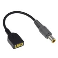 Converter for Lenovo Laptop Charger: Square to Round 7.9x5.5mm