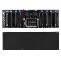 efillooc 2.4 inch 8 channel 18650 battery capacity tester module