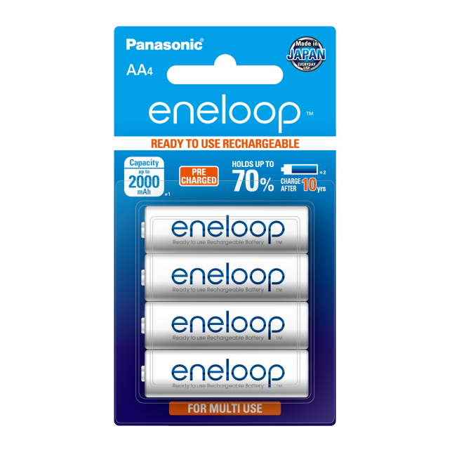 efillooc eneloop 2000mah 4AA BK-3MCCE4BN