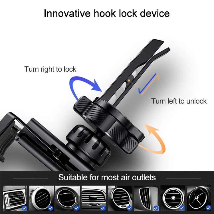 efillooc usams zj058 gravity car holder for mobile a (1) efillooc usams zj058 gravity car holder for iPhone android