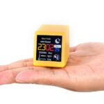 efillooc smart wifi weather station clock iot wifi mini clock with alarm