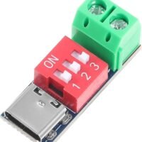 Efillooc USB-C PD Trigger Decoy Module, QC3.0 Fast Charging Test Board, Adjustable Output Voltage 5V-20V 5A 100W