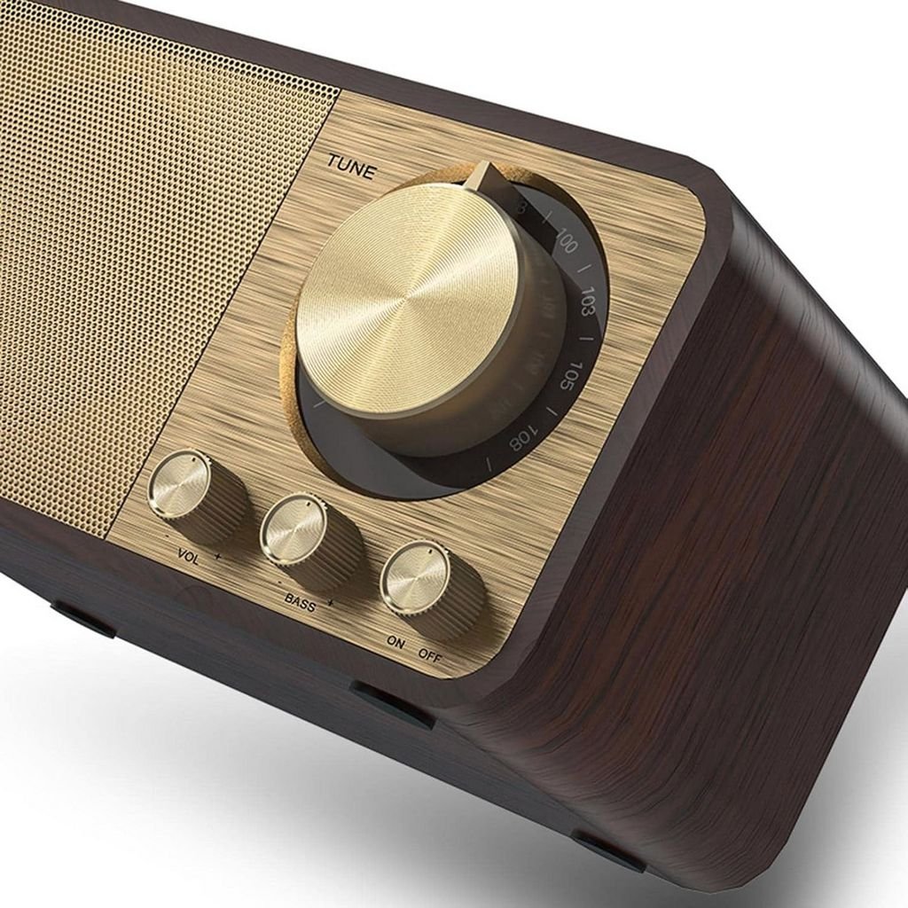 efillooc jy-66 retro fm radio wireless speaker