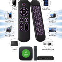 efillooc M5 Voice Air Mouse Keyboard Remote Rechargeble