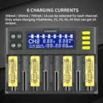 efillooc liitokala lii-s8 8 slot charger 2A fast charger