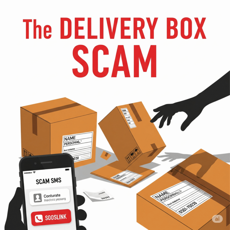 efillooc post blog delivery box scam