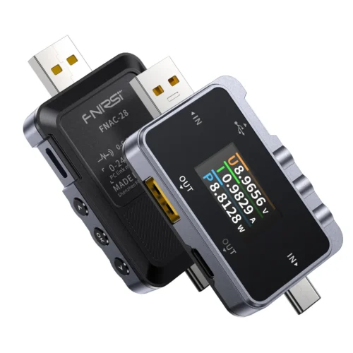 FNIRSI FNAC-28 2-IN-1 Type-C USB Tester Digital Voltmeter