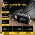 FNIRSI FNAC-28 2-IN-1 Type-C USB Tester Digital Voltmeter