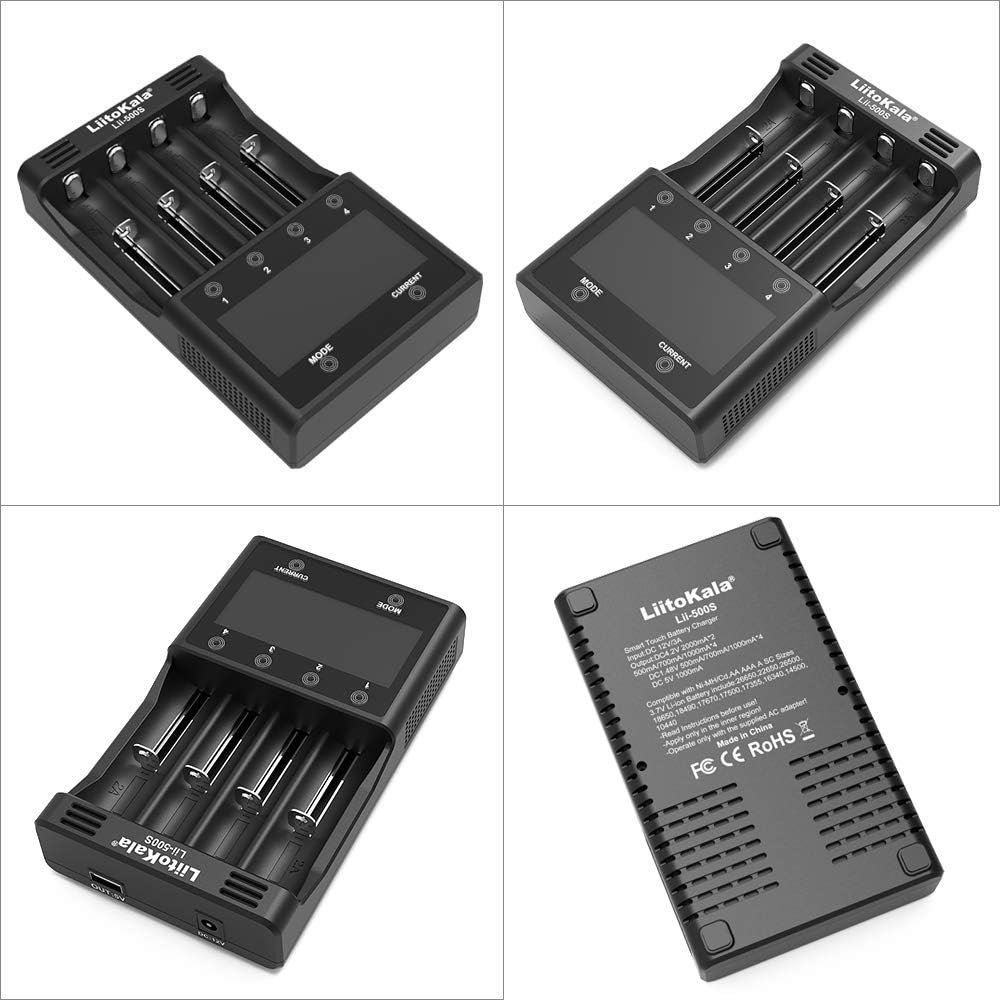 efillooc liitokala lii-500S charger