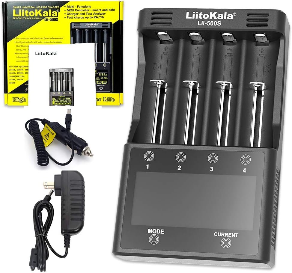 efillooc liitokala lii-500S charger