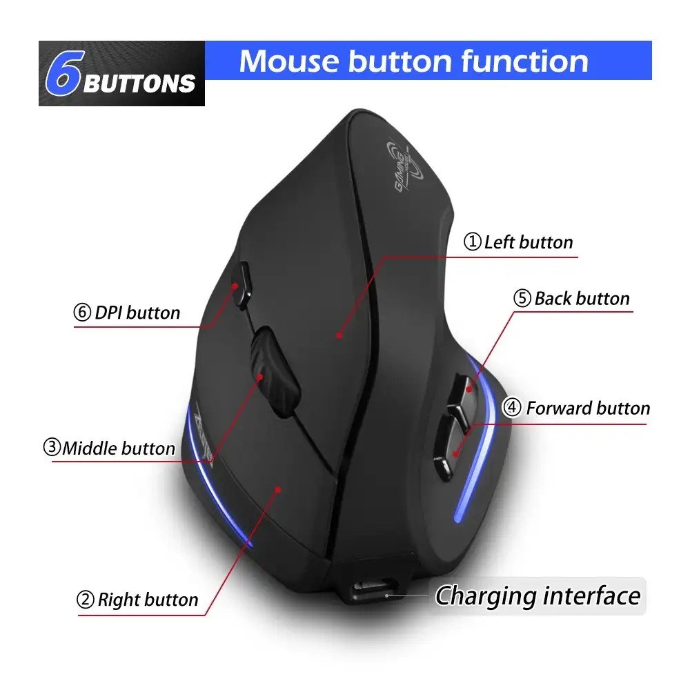 efillooc zelotis f35 wireless gaming mouse