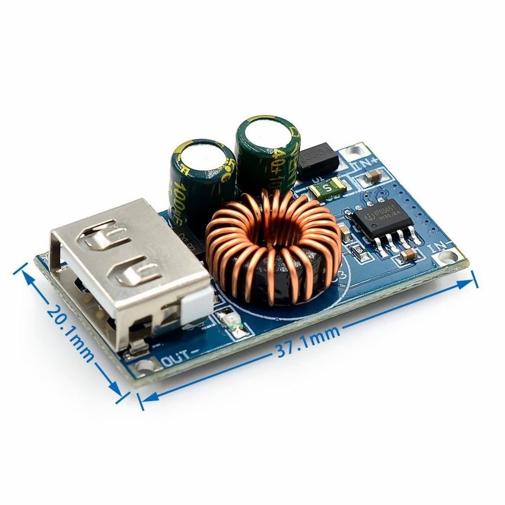 efillooc dc-dc conveter qcmini 24w (5) efillooc dc-dc conveter qcmini 24w USB A female