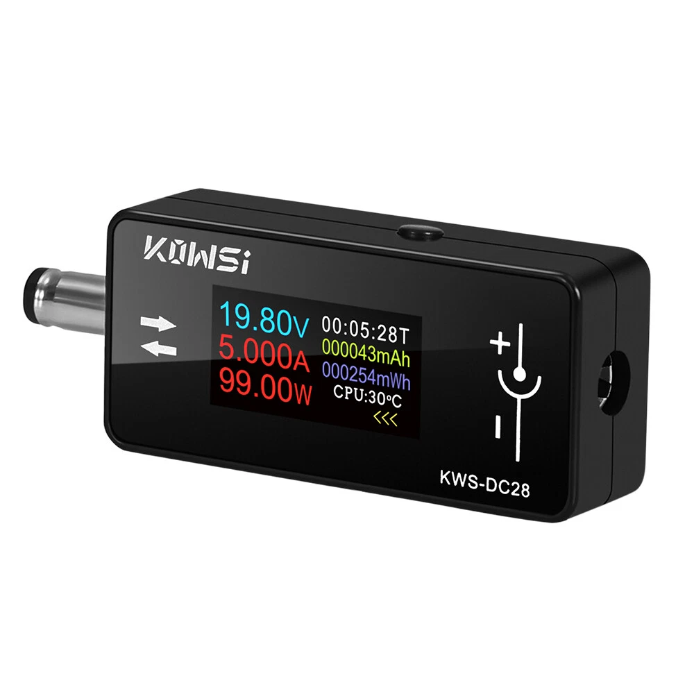 efillooc kowsi kws-dc28 voltage tester power meter
