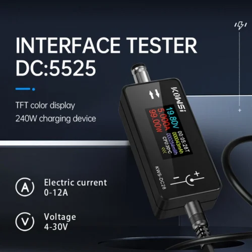 efillooc kowsi kws-dc28 voltage tester power meter