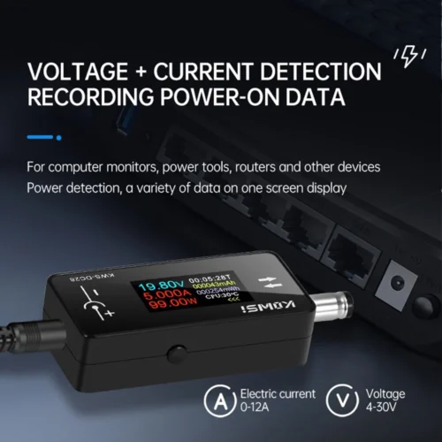 efillooc kowsi kws-dc28 voltage tester power meter