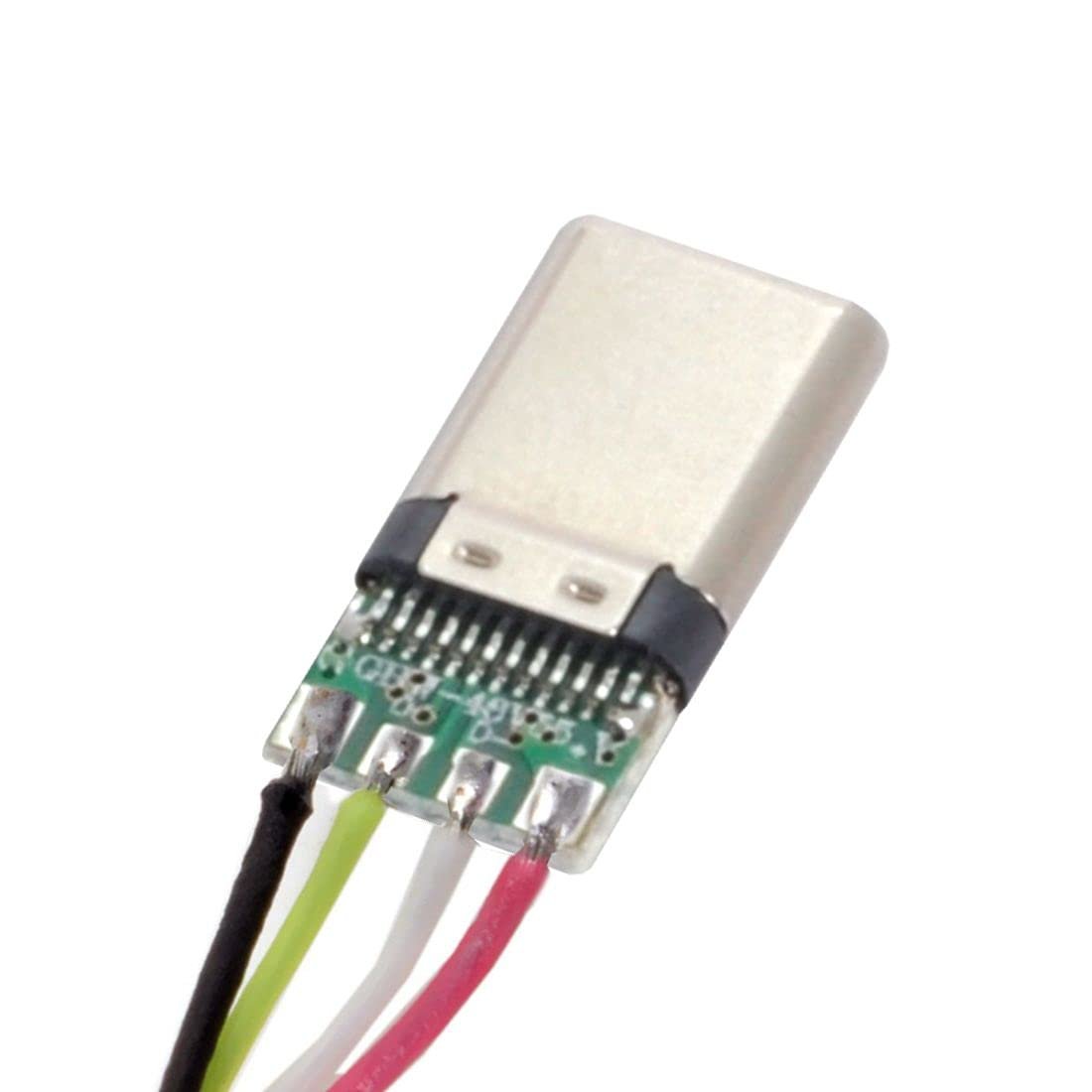  DIY Type-C USB-C Connector Male Plug with Case Shell Housing