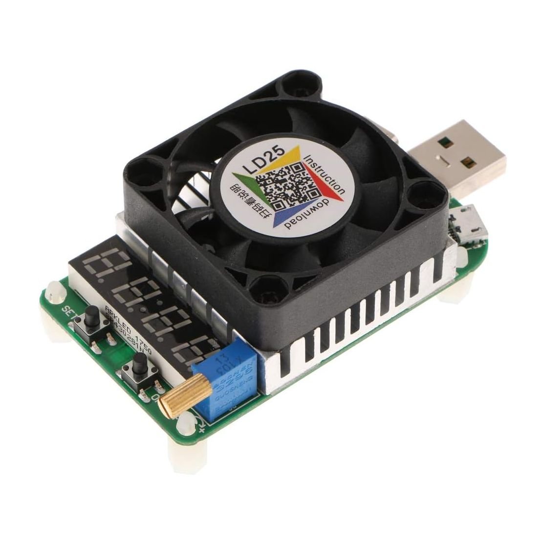 efillooc LD25 USB electronic load tester