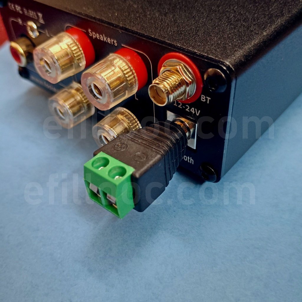 efillooc dc 5.5x2.5mm jack male female w terminal