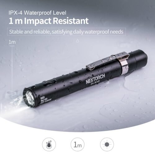 efillooc nextorch dr.k3s medical penlight torch flashlight