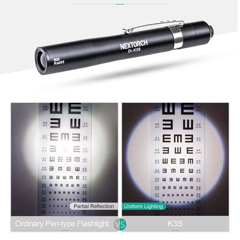 efillooc nextorch dr.k3s medical penlight (5) efillooc nextorch dr.k3s medical penlight torch flashlight