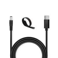 Efillooc USB-C to DC 12V cable 5.5x2.1mm Trigger Decoy Power Cable