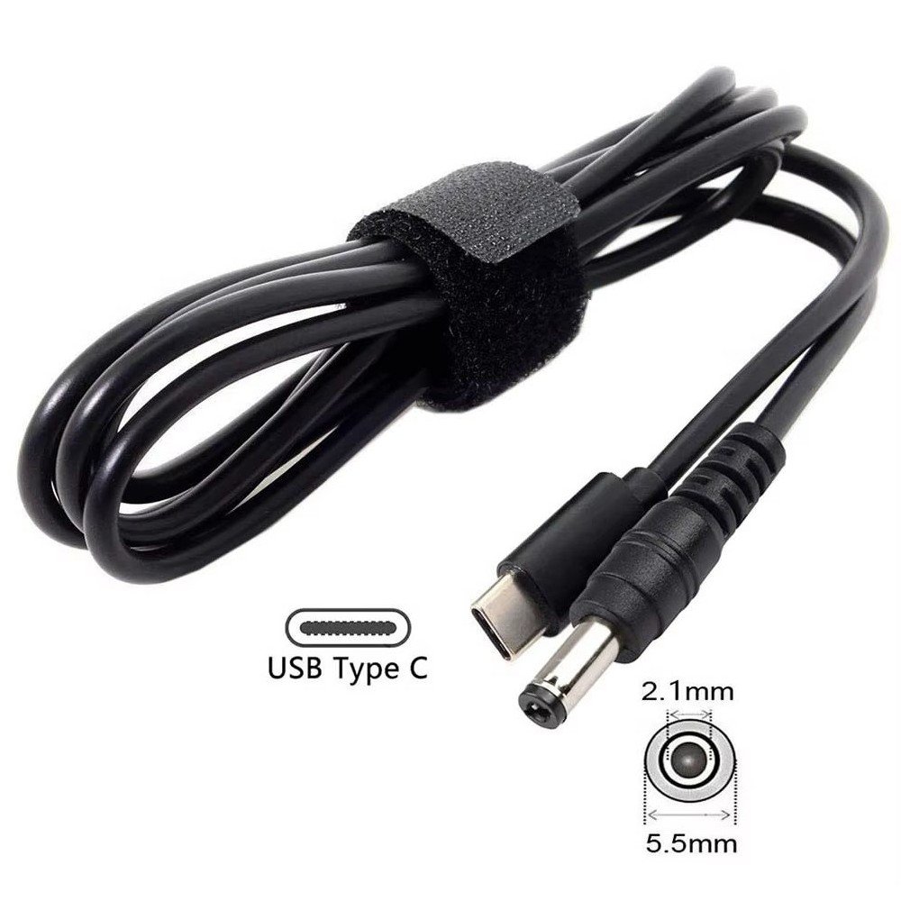 Efillooc USB-C to DC 5.5x2.1mm Trigger Decoy Power Cable (2) Efillooc USB-C to DC 12V cable 5.5x2.1mm Trigger Decoy Power Cable