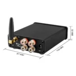 efillooc brzhifi tp3116 mini 50wx2 bt5.0 amplifier