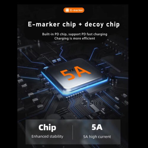 efillooc usb-c to dc pd 100w converter plug