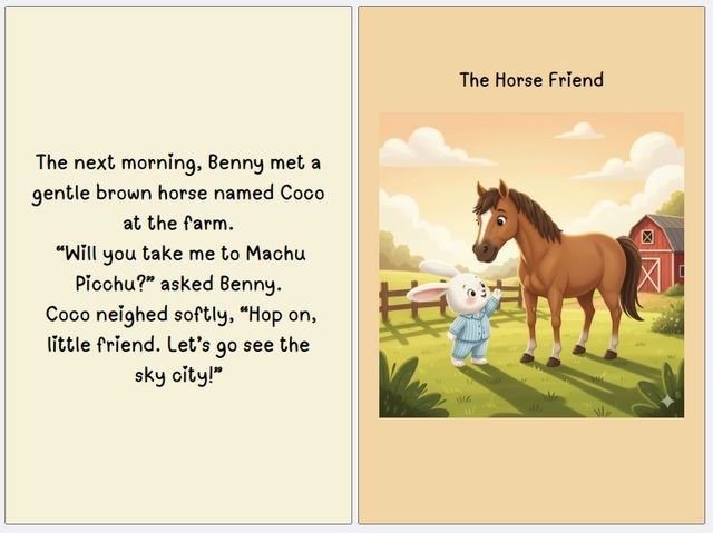 Benny Bunny's Dream Trip preview- efillooc (2) Benny Bunny's Dream Trip to Machu Picchu- efillooc