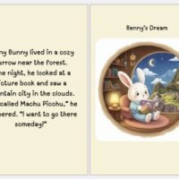Benny Bunny's Dream Trip to Machu Picchu- efillooc