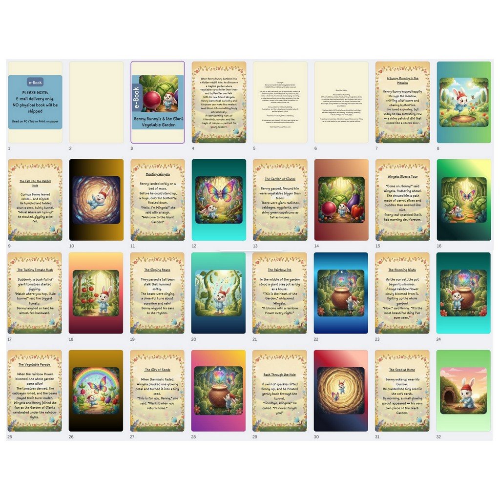 Benny Bunny’s & the Giant Vegetable Garden - efillooc pi2