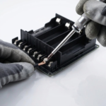 efillooc 4 cell 18650 battery box holder series parallel connection