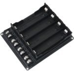 efillooc 4 cell 18650 battery box holder series parallel connection