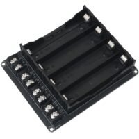 efillooc 4 cell 18650 battery box holder series parallel connection
