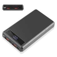 DIY 6X18650 QC Power Bank Case Box with Display (No Battery)