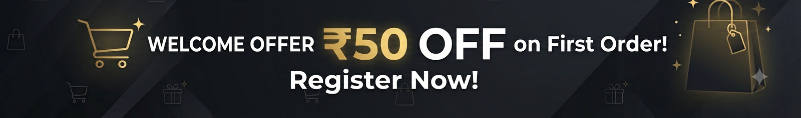 Welcome offer — register to claim your offer